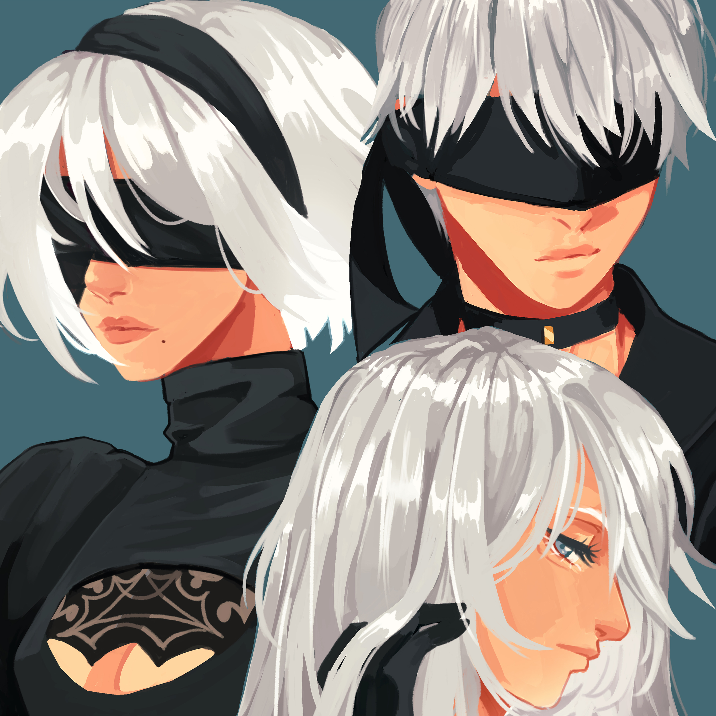 Nier Automata 2B A5 Print — Penguinsbite